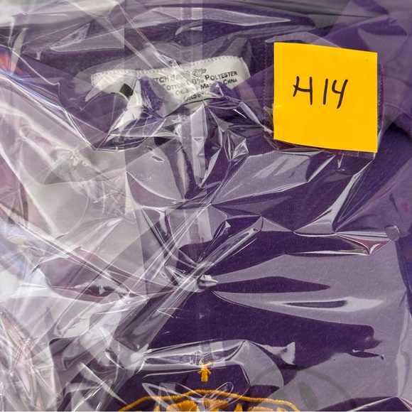 Dutch Bros Coffee Radiate Kindness Purple Hoodie Small Pullover Sweatshirt Comfy - Picture 15 of 15